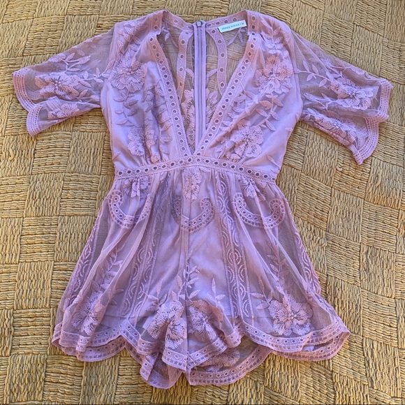 Lace Romper - Picture 1 of 1